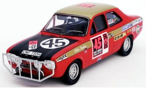 Diecast model cars Ford Escort 1/43 Trofeu MKI 1300 GT RHD No.45 London - Mexico World Cup Rally 1970 D.Harris/M.Butler Ford Escort 1/43 Trofeu MKI 1300 GT RHD No.45 London - Mexico World Cup Rally 1970 D.Harris/M.Butler diecast model cars
