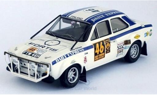 Diecast model cars Ford Escort 1/43 Trofeu MKI No.46 Daily Express London - Mexico World Cup Rally 1970 R.Aaltonen/H.Liddon Ford Escort 1/43 Trofeu MKI No.46 Daily Express London - Mexico World Cup Rally 1970 R.Aaltonen/H.Liddon diecast model cars