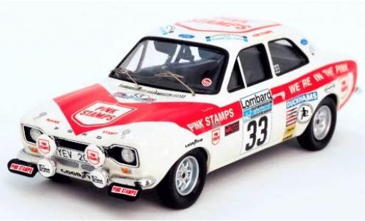 Diecast model cars Ford Escort 1/43 Trofeu MkI RHD No.33 Pink Stamps Rally WM RAC Rally 1975 N.Rockey/D.Tucker Ford Escort 1/43 Trofeu MkI RHD No.33 Pink Stamps Rally WM RAC Rally 1975 N.Rockey/D.Tucker diecast model cars