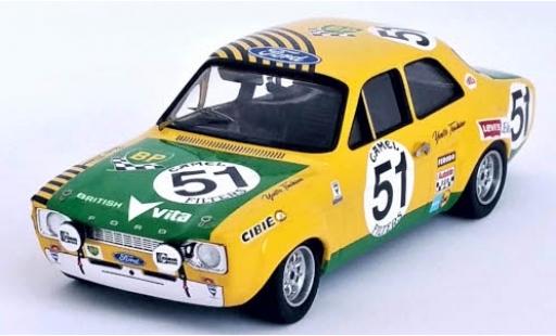 Diecast model cars Ford Escort 1/43 Trofeu MkI RHD No.51 BP 24h Spa Francorchamps 1971 H.Akersloot/Y.Fontaine Ford Escort 1/43 Trofeu MkI RHD No.51 BP 24h Spa Francorchamps 1971 H.Akersloot/Y.Fontaine diecast model cars