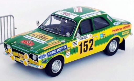 Diecast model cars Ford Escort 1/43 Trofeu MkI RS2000 RHD No.152 Euro-Motor Rally Monte Carlo 1977 avec Absperrgitter A.Beauchef/J-R.Dubois/C.Keller Ford Escort 1/43 Trofeu MkI RS2000 RHD No.152 Euro-Motor Rally Monte Carlo 1977 avec Absperrgitter A.Beauchef/J-R.Dubois/C.Keller diecast model cars