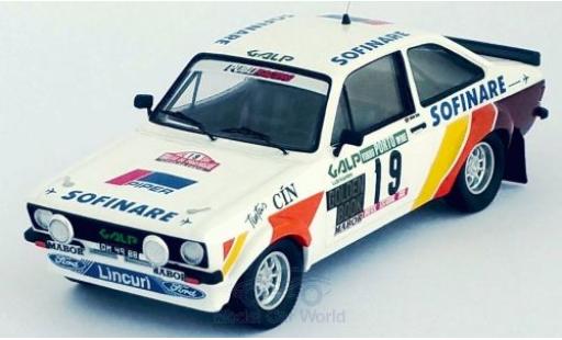 Diecast model cars Ford Escort 1/43 Trofeu MKII No.19 Rallye WM Rally Portugal 1982 M.Silva/R.Bevilacqua Ford Escort 1/43 Trofeu MKII No.19 Rallye WM Rally Portugal 1982 M.Silva/R.Bevilacqua diecast model cars