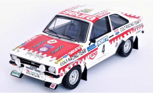 Diecast model cars Ford Escort 1/43 Trofeu MkII No.4 Colt Racing Team 1000 Lakes Rallye 1975 T.Makinen/H.Liddon Ford Escort 1/43 Trofeu MkII No.4 Colt Racing Team 1000 Lakes Rallye 1975 T.Makinen/H.Liddon diecast model cars