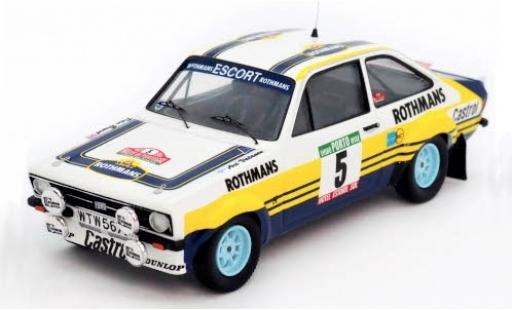 Diecast model cars Ford Escort 1/43 Trofeu MkII No.5 Rothmans Rally WM Rally Portugal 1979 A.Vatanen/P.Bryant Ford Escort 1/43 Trofeu MkII No.5 Rothmans Rally WM Rally Portugal 1979 A.Vatanen/P.Bryant diecast model cars