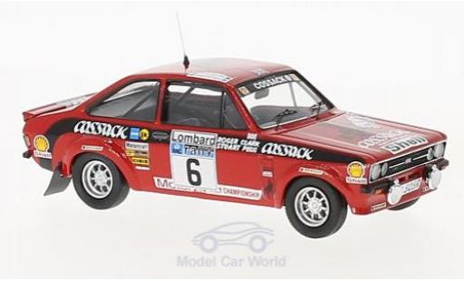 Diecast model cars Ford Escort MKI 1/43 Trofeu MKII No.6 Cossack Rallye WM RAC Rallye 1976 R.Clark/S.Pegg Ford Escort MKI 1/43 Trofeu MKII No.6 Cossack Rallye WM RAC Rallye 1976 R.Clark/S.Pegg diecast model cars