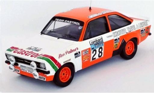 Diecast model cars Ford Escort 1/43 Trofeu MkII RHD No.28 Team Castrol Castrol RAC Rally 1978 M.Wilson/R.Palmer Ford Escort 1/43 Trofeu MkII RHD No.28 Team Castrol Castrol RAC Rally 1978 M.Wilson/R.Palmer diecast model cars