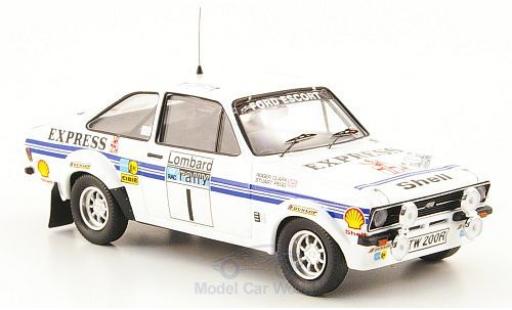 Diecast model cars Ford Escort MKI 1/43 Trofeu MKII RS 1800 No.1 Express Rallye WM RAC Rallye 1977 R.Clark/S.Pegg Ford Escort MKI 1/43 Trofeu MKII RS 1800 No.1 Express Rallye WM RAC Rallye 1977 R.Clark/S.Pegg diecast model cars