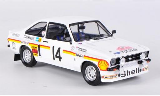 Diecast model cars Ford Escort 1/43 Trofeu MKII RS 1800 No.14 S Rally Monte Carlo 1976 T.Makinen/H.Liddon Ford Escort 1/43 Trofeu MKII RS 1800 No.14 S Rally Monte Carlo 1976 T.Makinen/H.Liddon diecast model cars