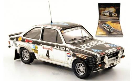 Diecast model cars Ford Escort MKI 1/43 Trofeu MKII RS 1800 No.4 Allied Polymer RAC Rallye 1976 British Rallye Legends A.Vatanen Ford Escort MKI 1/43 Trofeu MKII RS 1800 No.4 Allied Polymer RAC Rallye 1976 British Rallye Legends A.Vatanen diecast model cars