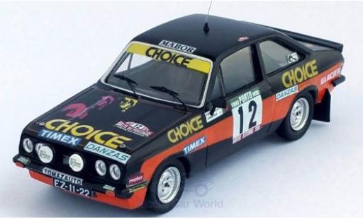 Diecast model cars Ford Escort 1/43 Trofeu MKII RS 2000 No.12 Rallye WM Rally Portugal 1979 G.Salvi/J.Cirne Ford Escort 1/43 Trofeu MKII RS 2000 No.12 Rallye WM Rally Portugal 1979 G.Salvi/J.Cirne diecast model cars