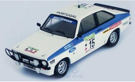 Diecast model cars Ford Escort 1/43 Trofeu MKII RS 2000 No.15 Rallye WM Rallye Bandama 1979 C.Torres/M.Oliveira Ford Escort 1/43 Trofeu MKII RS 2000 No.15 Rallye WM Rallye Bandama 1979 C.Torres/M.Oliveira diecast model cars