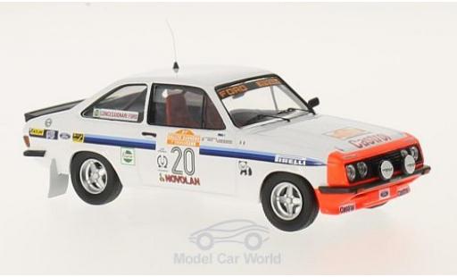 Diecast model cars Ford Escort MKI 1/43 Trofeu MKII RS 2000 No.20 Rallye WM Rallye San Remo 1979 A.Presotto/M.Sghedoni Ford Escort MKI 1/43 Trofeu MKII RS 2000 No.20 Rallye WM Rallye San Remo 1979 A.Presotto/M.Sghedoni diecast model cars