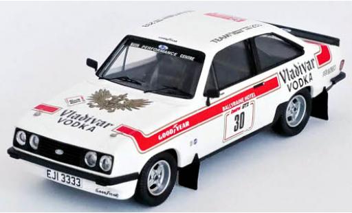 Diecast model cars Ford Escort 1/43 Trofeu MkII RS2000 RHD No.30 Bush Performance Center Vladivar Vodka Rallye Donegal 1979 J.Lyons/T.Semple Ford Escort 1/43 Trofeu MkII RS2000 RHD No.30 Bush Performance Center Vladivar Vodka Rallye Donegal 1979 J.Lyons/T.Semple diecast model cars