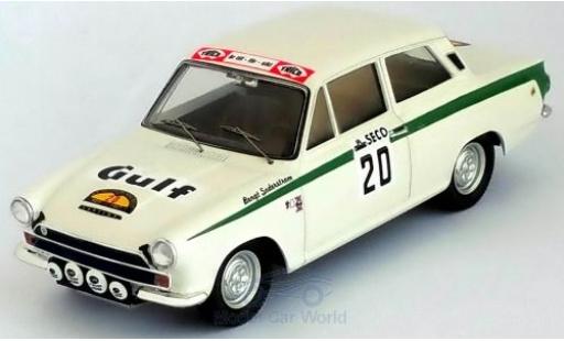 Diecast model cars Ford Lotus 1/43 Trofeu Cortina No.20 Rallye Schweden 1967 B.Söderström/G.Palm Ford Lotus 1/43 Trofeu Cortina No.20 Rallye Schweden 1967 B.Söderström/G.Palm diecast model cars