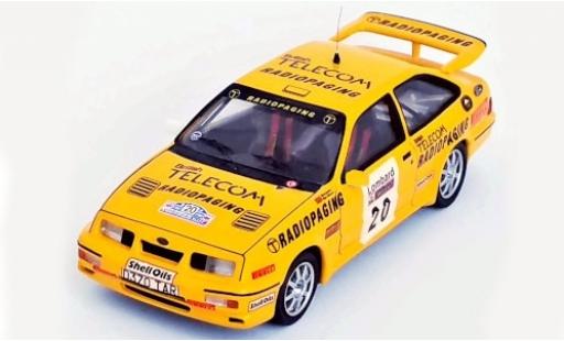 Diecast model cars Ford Sierra 1/43 Trofeu RS Cosworth No.20 British Telecom Radiopaging Rallye WM RAC Rallye 1987 M.Lovell/R.Freeman Ford Sierra 1/43 Trofeu RS Cosworth No.20 British Telecom Radiopaging Rallye WM RAC Rallye 1987 M.Lovell/R.Freeman diecast model cars