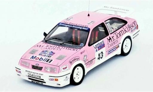 Diecast model cars Ford Sierra 1/43 Trofeu RS Cosworth RHD No.43 Mr. Tomkinson Rallye WM RAC Rallye 1988 P.Collins/B.Thomas Ford Sierra 1/43 Trofeu RS Cosworth RHD No.43 Mr. Tomkinson Rallye WM RAC Rallye 1988 P.Collins/B.Thomas diecast model cars