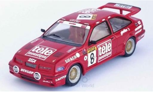 Diecast model cars Ford Sierra 1/43 Trofeu RS Cosworth RHD No.8 tele moustique 24h Spa 1987 A.Rouse/T.Tassin/W.Percy Ford Sierra 1/43 Trofeu RS Cosworth RHD No.8 tele moustique 24h Spa 1987 A.Rouse/T.Tassin/W.Percy diecast model cars