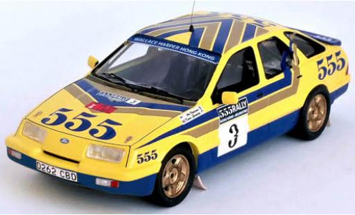 Diecast model cars Ford Sierra 1/43 Trofeu XR4x4 No.3 555 Rallye Hong Kong - Peking 1987 A.Vatanen/K.Gormley Ford Sierra 1/43 Trofeu XR4x4 No.3 555 Rallye Hong Kong - Peking 1987 A.Vatanen/K.Gormley diecast model cars