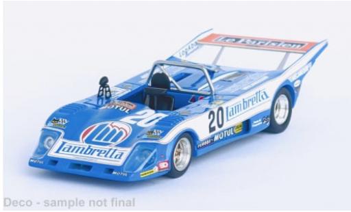 Diecast model cars Lola T298 1/43 Trofeu RHD No.20 24h Le Mans 1979 1:43 Lola T298 1/43 Trofeu RHD No.20 24h Le Mans 1979 1:43 diecast model cars
