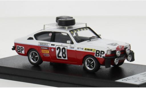 Opel Kadett 1/43 Trofeu GT/E Rally Monte Carlo 1977 #28 1:43 diecast model cars