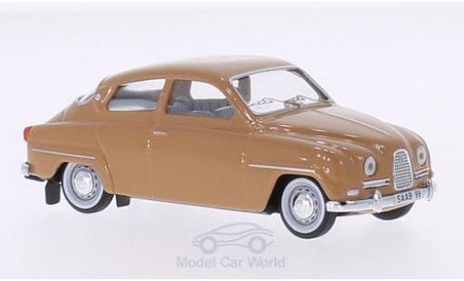 Saab 96 1/43 Trofeu brown diecast model cars