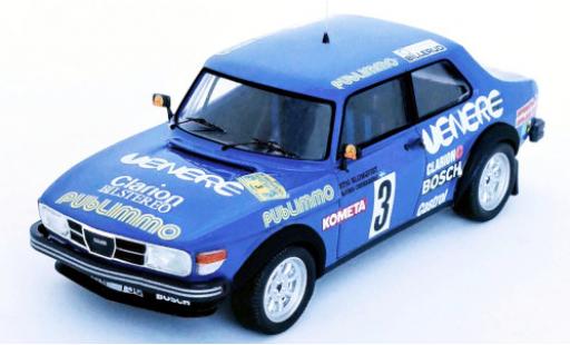 Diecast model cars Saab 99 1/43 Trofeu No.3 Publimmo Rallye WM Rally Schweden 1981 S.Blomqvist/B.Cederberg Saab 99 1/43 Trofeu No.3 Publimmo Rallye WM Rally Schweden 1981 S.Blomqvist/B.Cederberg diecast model cars