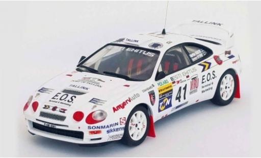 Diecast model cars Toyota Celica 1/43 Trofeu GT Four (ST205) No.41 Rallye WM Rallye Portugal 1998 M.Märtin/T.Kitsing Toyota Celica 1/43 Trofeu GT Four (ST205) No.41 Rallye WM Rallye Portugal 1998 M.Märtin/T.Kitsing diecast model cars