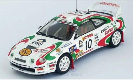 Diecast model cars Toyota Celica 1/43 Trofeu (ST205) GT Four No.10 Rallye WM Rally Portugal 1997 M.Grönholm/T.Rautiainen Toyota Celica 1/43 Trofeu (ST205) GT Four No.10 Rallye WM Rally Portugal 1997 M.Grönholm/T.Rautiainen diecast model cars