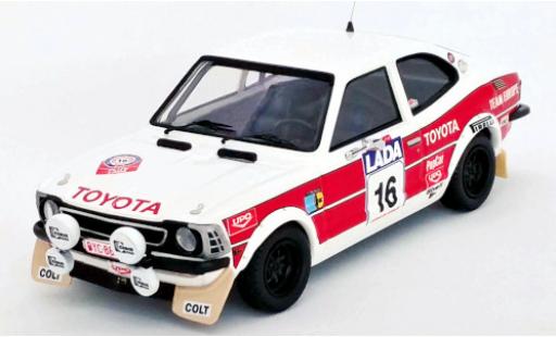 Diecast model cars Toyota Corolla 1/43 Trofeu Levin No.16 Rallye WM 1000 Lakes Rallye 1977 M.Saaristo/T.Alanen Toyota Corolla 1/43 Trofeu Levin No.16 Rallye WM 1000 Lakes Rallye 1977 M.Saaristo/T.Alanen diecast model cars