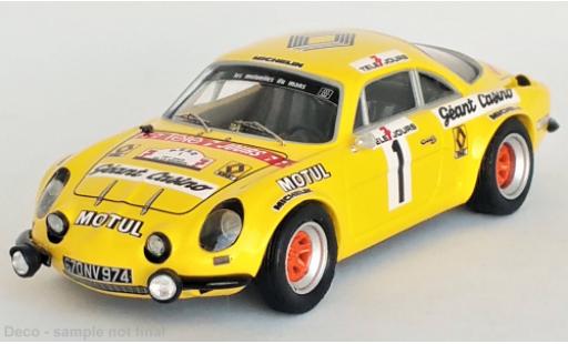 Diecast model cars Alpine A110 1/43 Trofeu Renault No.1 Tour de la Reunion 1979 Alpine A110 1/43 Trofeu Renault No.1 Tour de la Reunion 1979 diecast model cars