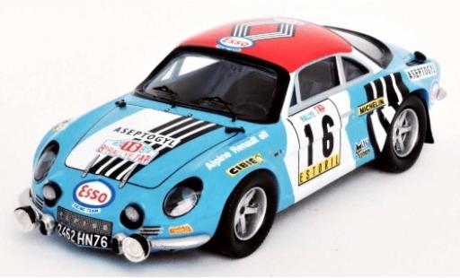 Diecast model cars Alpine A110 1/43 Trofeu Renault No.16 Esso Rally WM Rally Portugal 1974 Alpine A110 1/43 Trofeu Renault No.16 Esso Rally WM Rally Portugal 1974 diecast model cars
