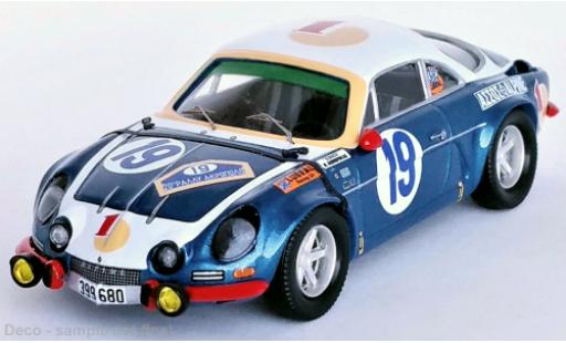 Diecast model cars Alpine A110 1/43 Trofeu Renault No.19 Rallye Acropolis 1972 Alpine A110 1/43 Trofeu Renault No.19 Rallye Acropolis 1972 diecast model cars