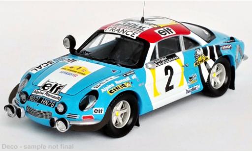 Diecast model cars Alpine A110 1/43 Trofeu Renault No.2 Rallye WM Safari Rallye 1974 Alpine A110 1/43 Trofeu Renault No.2 Rallye WM Safari Rallye 1974 diecast model cars