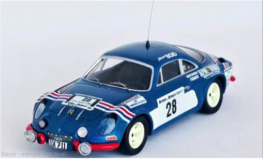 Diecast model cars Alpine A110 1/43 Trofeu Renault No.28 Circuit of Irland 1977 Alpine A110 1/43 Trofeu Renault No.28 Circuit of Irland 1977 diecast model cars