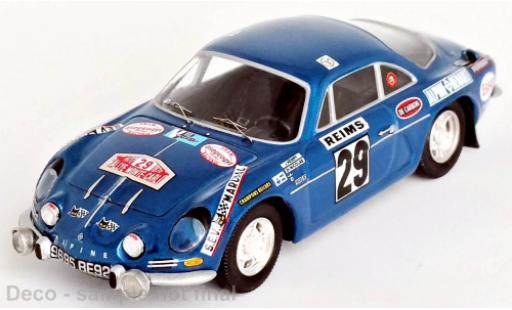 Diecast model cars Alpine A110 1/43 Trofeu Renault No.29 Rallye Monte Carlo 1972 Alpine A110 1/43 Trofeu Renault No.29 Rallye Monte Carlo 1972 diecast model cars