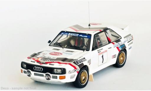Diecast model cars Audi Sport Quattro 1/43 Trofeu Sport quattro No.1 Rallye Manx 1984 Audi Sport Quattro 1/43 Trofeu Sport quattro No.1 Rallye Manx 1984 diecast model cars