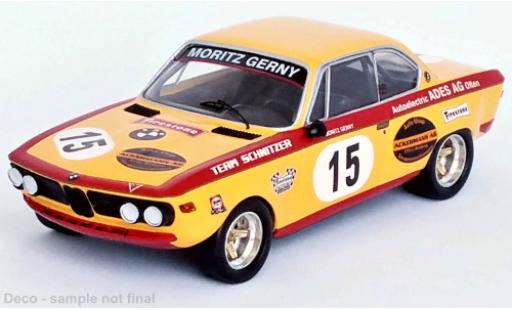 Diecast model cars Bmw 2800 1/43 Trofeu CS (E9) No.15 4h Monza 1973 Bmw 2800 1/43 Trofeu CS (E9) No.15 4h Monza 1973 diecast model cars