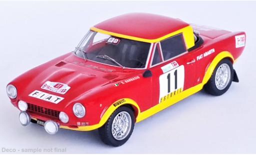 Diecast model cars Fiat 124 1/43 Trofeu Abarth Rallye No.11 Rallye WM Rallye Portugal 1974 Fiat 124 1/43 Trofeu Abarth Rallye No.11 Rallye WM Rallye Portugal 1974 diecast model cars