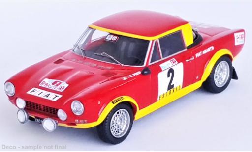 Diecast model cars Fiat 124 1/43 Trofeu Abarth Rallye No.2 Rallye WM Rallye Portugal 1974 Fiat 124 1/43 Trofeu Abarth Rallye No.2 Rallye WM Rallye Portugal 1974 diecast model cars