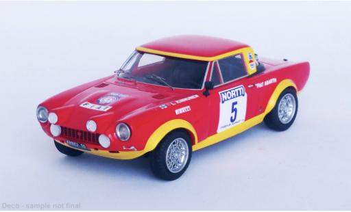 Diecast model cars Fiat 124 1/43 Trofeu Abarth Rallye No.5 Rallye WM Rallye Finnland 1974 Fiat 124 1/43 Trofeu Abarth Rallye No.5 Rallye WM Rallye Finnland 1974 diecast model cars