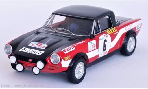 Diecast model cars Fiat 124 1/43 Trofeu Abarth Rallye No.6 Rallye WM Rallye Portugal 1973 Fiat 124 1/43 Trofeu Abarth Rallye No.6 Rallye WM Rallye Portugal 1973 diecast model cars