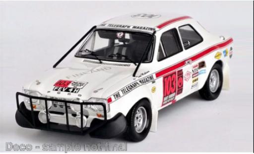 Diecast model cars Ford Escort 1/43 Trofeu MK I No.103 Rally London - Mexiko 1970 Ford Escort 1/43 Trofeu MK I No.103 Rally London - Mexiko 1970 diecast model cars