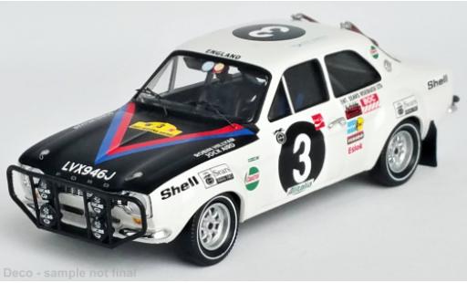 Diecast model cars Ford Escort 1/43 Trofeu MK I No.3 Safari Rallye 1971 Ford Escort 1/43 Trofeu MK I No.3 Safari Rallye 1971 diecast model cars