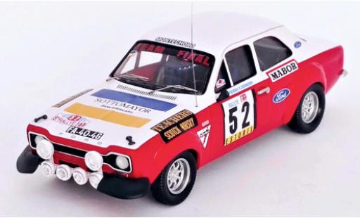 Diecast model cars Ford Escort 1/43 Trofeu MK I No.52 Rallye WM Rallye Portugal 1974 Ford Escort 1/43 Trofeu MK I No.52 Rallye WM Rallye Portugal 1974 diecast model cars