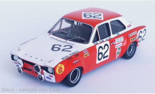 Diecast model cars Ford Escort 1/43 Trofeu MK I No.62 24h Spa 1970 Ford Escort 1/43 Trofeu MK I No.62 24h Spa 1970 diecast model cars