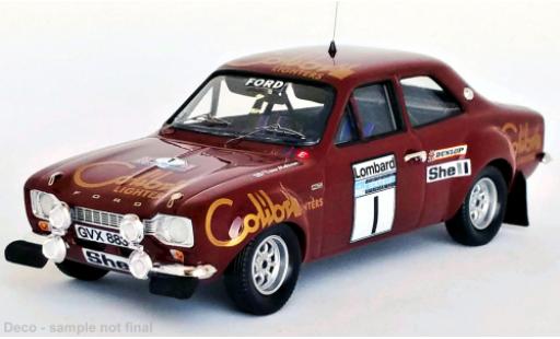 Diecast model cars Ford Escort 1/43 Trofeu MK I RS 1600 No.1 Colibri Lighters Rallye WM RAC Rallye 1974 Ford Escort 1/43 Trofeu MK I RS 1600 No.1 Colibri Lighters Rallye WM RAC Rallye 1974 diecast model cars