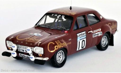 Diecast model cars Ford Escort 1/43 Trofeu MK I RS 1600 No.10 Colibri Lighters Rallye WM RAC Rallye 1974 Ford Escort 1/43 Trofeu MK I RS 1600 No.10 Colibri Lighters Rallye WM RAC Rallye 1974 diecast model cars