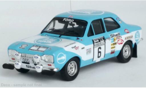 Diecast model cars Ford Escort 1/43 Trofeu MK I RS 1600 No.6 Rallye WM RAC Rallye 1973 Ford Escort 1/43 Trofeu MK I RS 1600 No.6 Rallye WM RAC Rallye 1973 diecast model cars