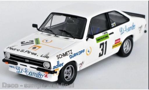 Diecast model cars Ford Escort 1/43 Trofeu MK II RS 2000 No.31 Vila do Conde 1981 Ford Escort 1/43 Trofeu MK II RS 2000 No.31 Vila do Conde 1981 diecast model cars