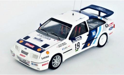 Diecast model cars Ford Sierra 1/43 Trofeu RS Cosworth RHD No.19 Rallye WM Rallye Neuseeland 1989 Ford Sierra 1/43 Trofeu RS Cosworth RHD No.19 Rallye WM Rallye Neuseeland 1989 diecast model cars